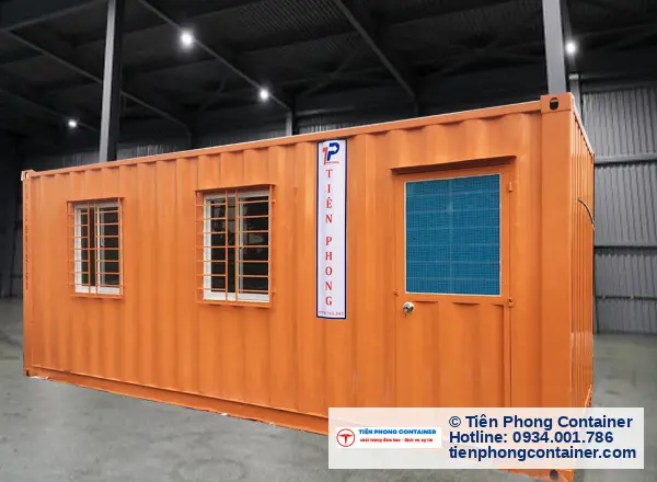 Container văn phòng 20 feet cho thuê tại KCN Đại Đăng - Tiên Phong Container