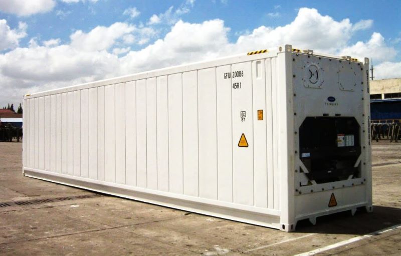 container lạnh 40 feet