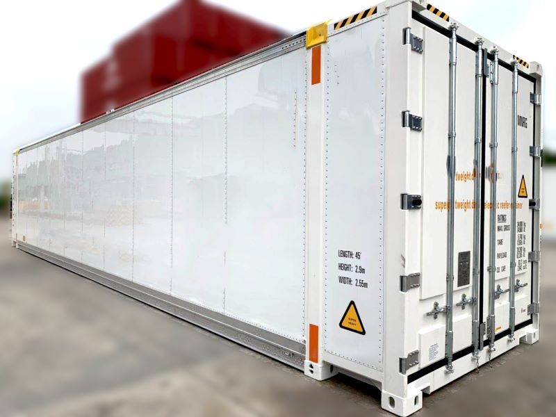 container lạnh 45 feet