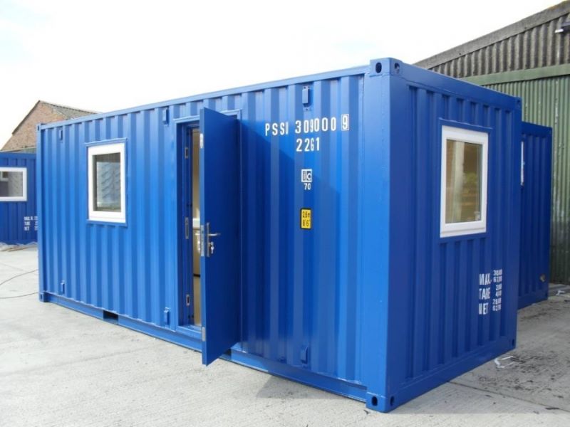 Container văn phòng 20 feet có toilet