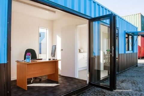 Container Van Phong 40 Feet Co Toilet
