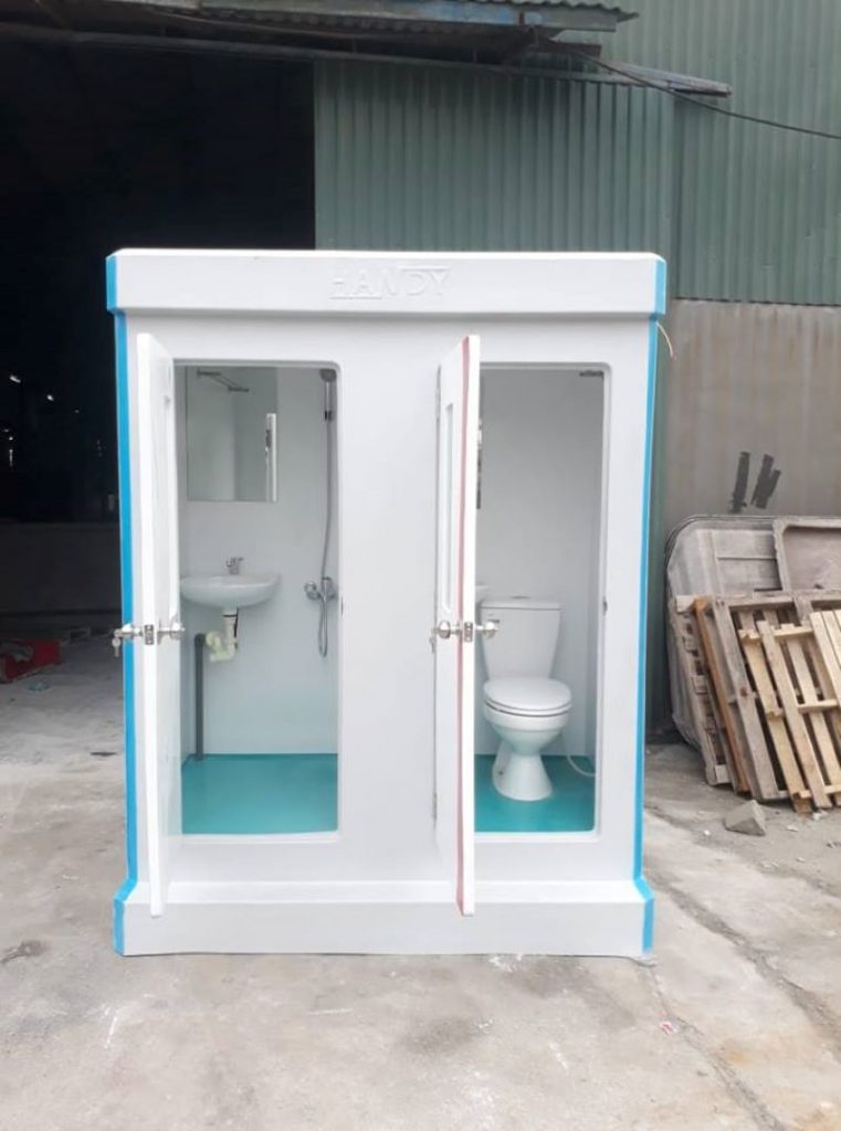 container vệ sinh di động bồn tự hoại 10 feet