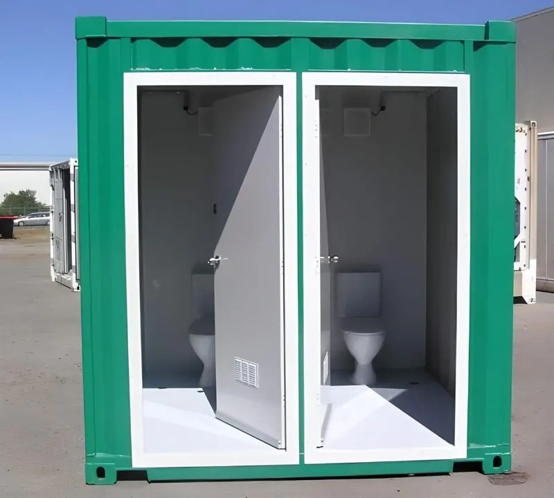 Container Ve Sinh Di Dong Bon Tu Hoai 10 Feet