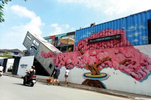 Khu vui chơi giải trí trong tổ hợp thùng container tại Tp Hồ Chí Minh