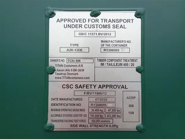 Tien Phong Container Tam Csc