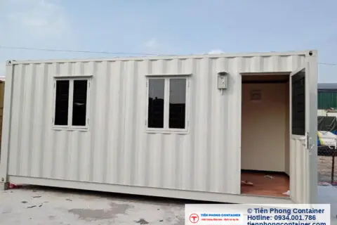 Thiết kế văn phòng container sáng tạo