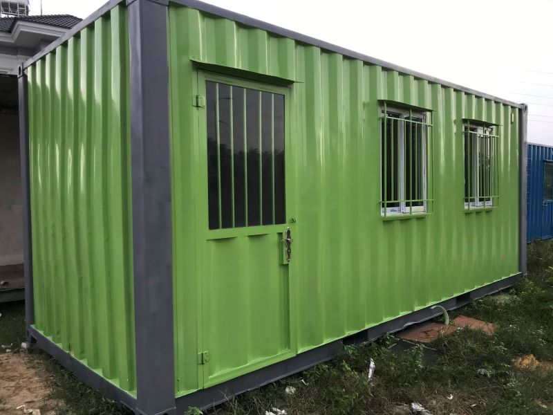 container văn phòng 20 feet nặng bao nhiêu