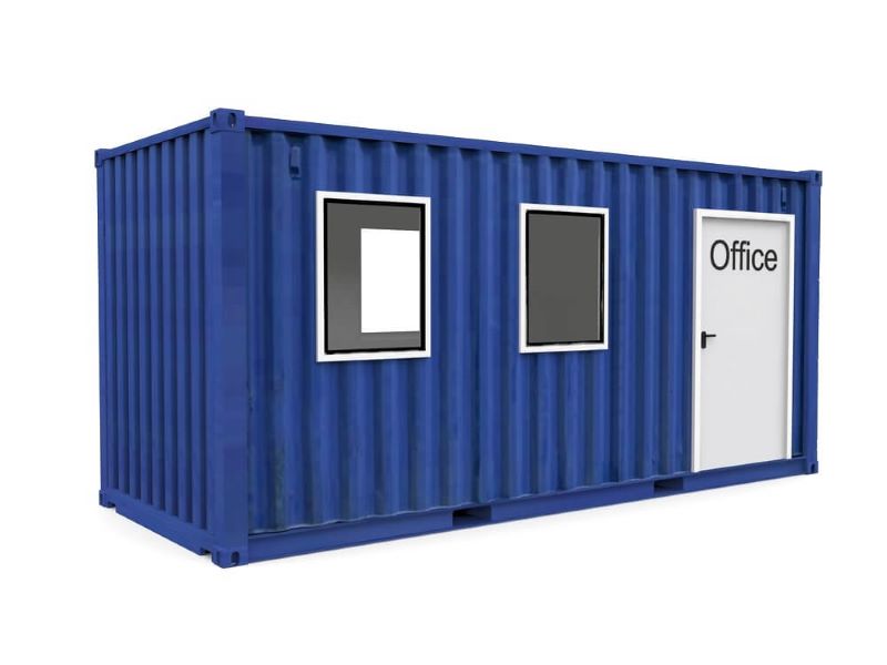 container văn phòng 20 feet nặng bao nhiêu