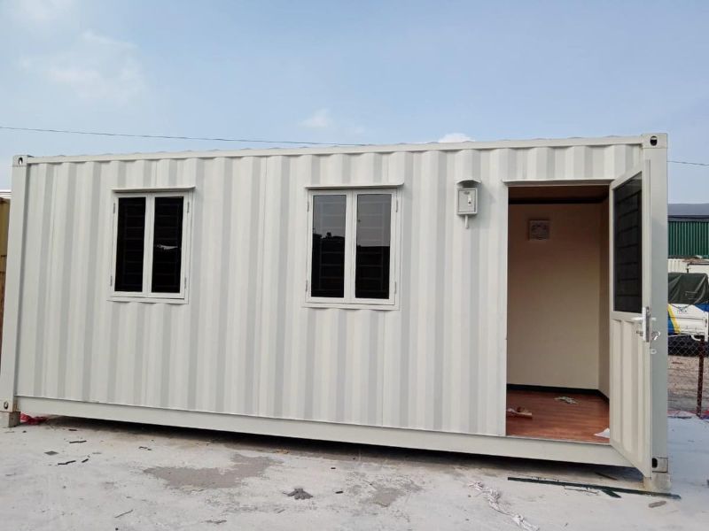 Container văn phòng làm quán cafe di động