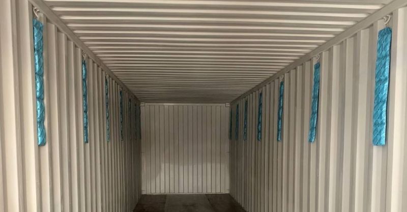 giảm nhiệt độ bên trong container khô