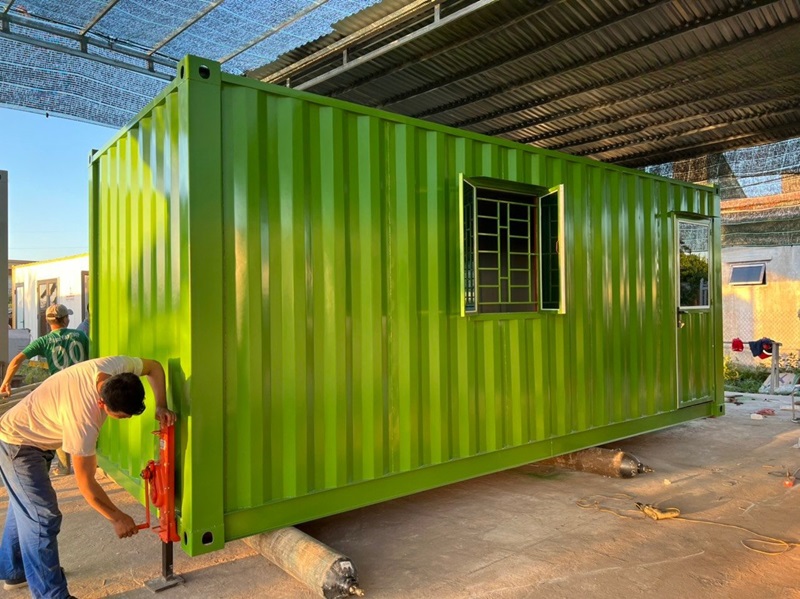 thời gian thi công container văn phòng