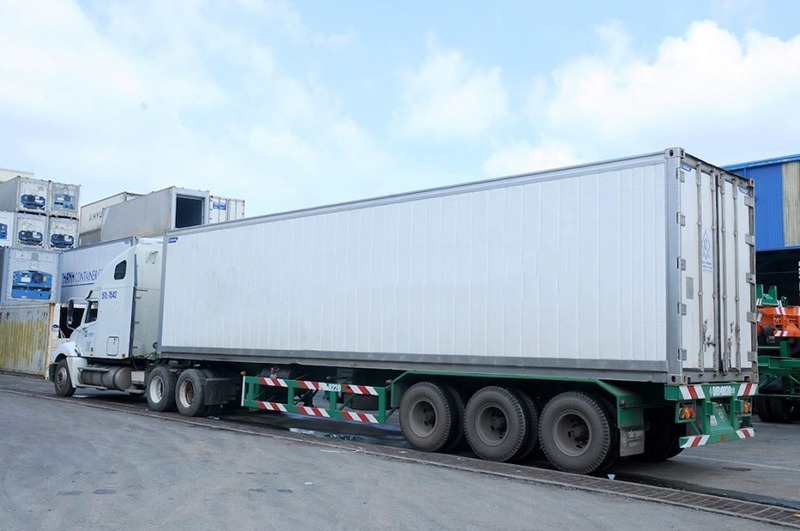 Container trong ngành công nghiệp thực phẩm