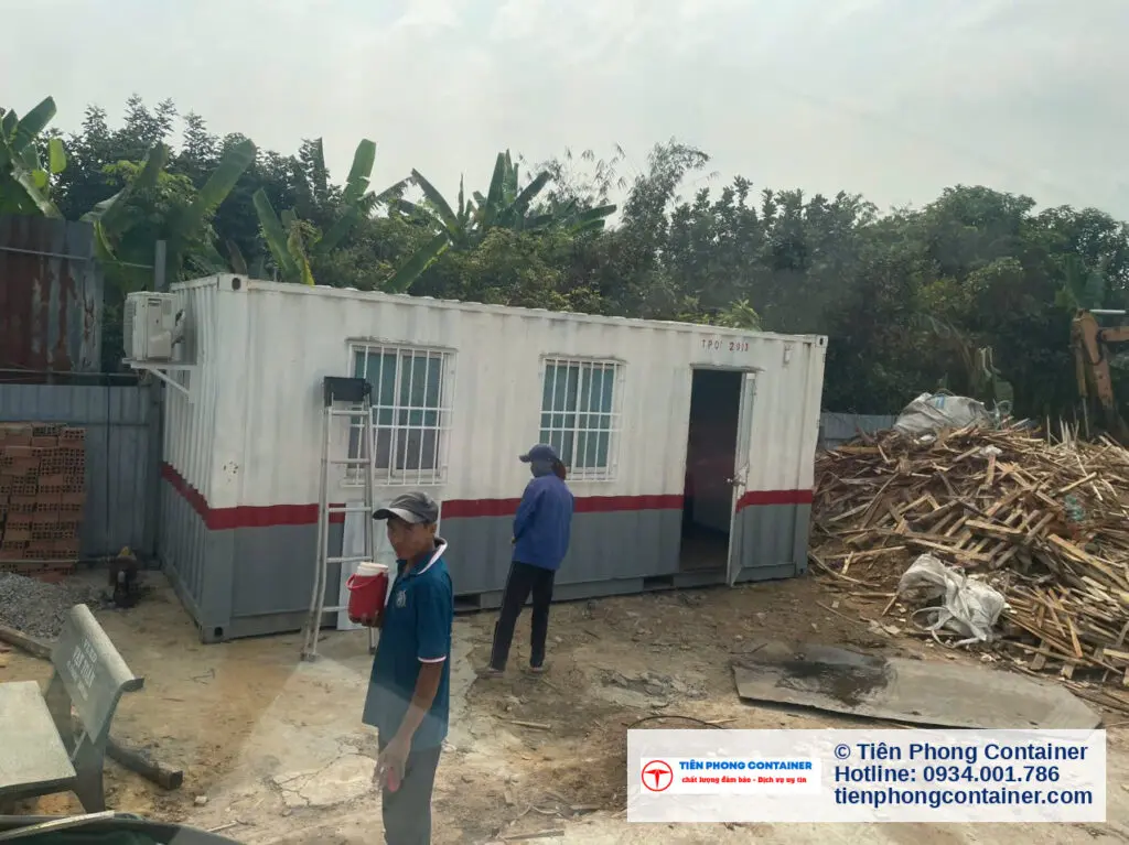 Container Lạnh 20ft, Văn Phòng Và Vệ Sinh Tại Củ Chi: Ảnh Bàn Giao Thực Tế